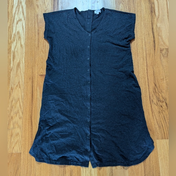 Seraphine Maternity Hospital Bag Labor Gown in Organic Cotton Size Small - Picture 1 of 4